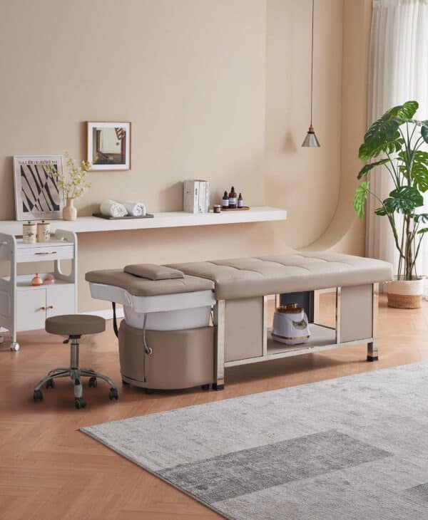Japanese headspa bed