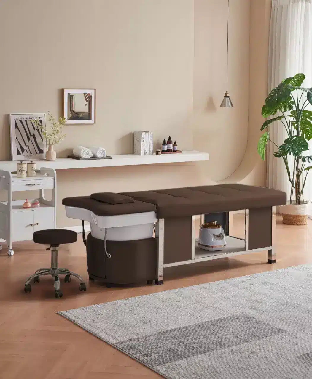 Japanese headspa bed