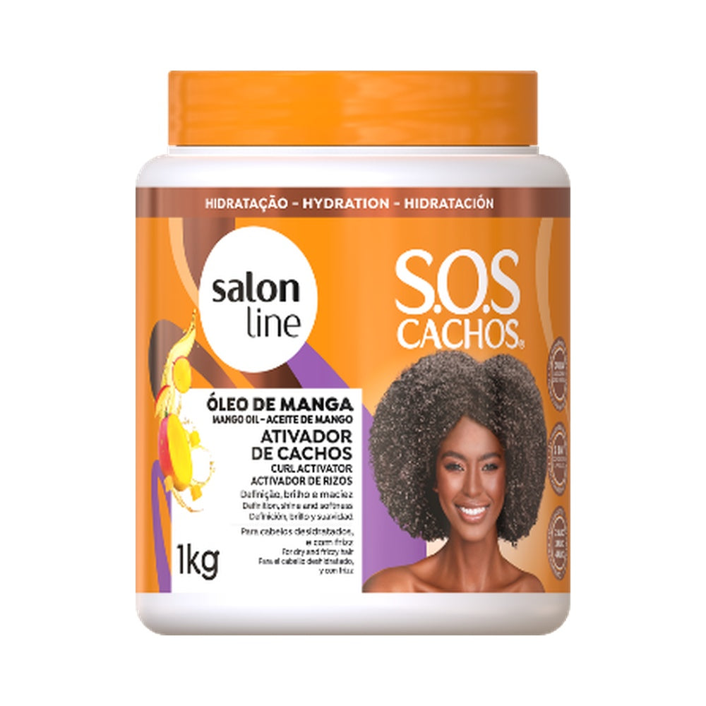 Salonline Curly Hair Product - SOS ATIVADOR OLEO MANGA TRAD 1KG