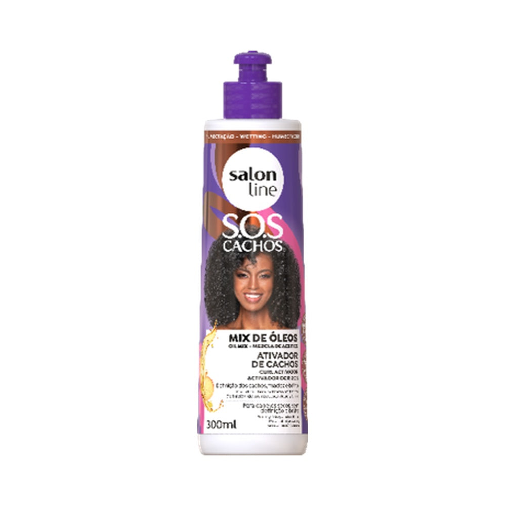 Salonline Curly Hair Product - SOS CR PENTEAR SUPER OLEOS NUTRITIVO 300ML