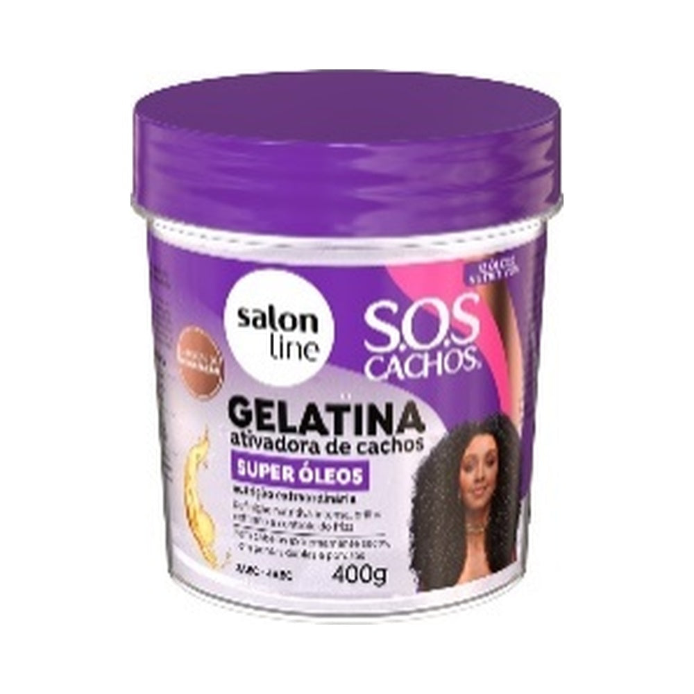 Salonline Curly Hair Product - SOS GELATINA SUPER OLEOS 400GR