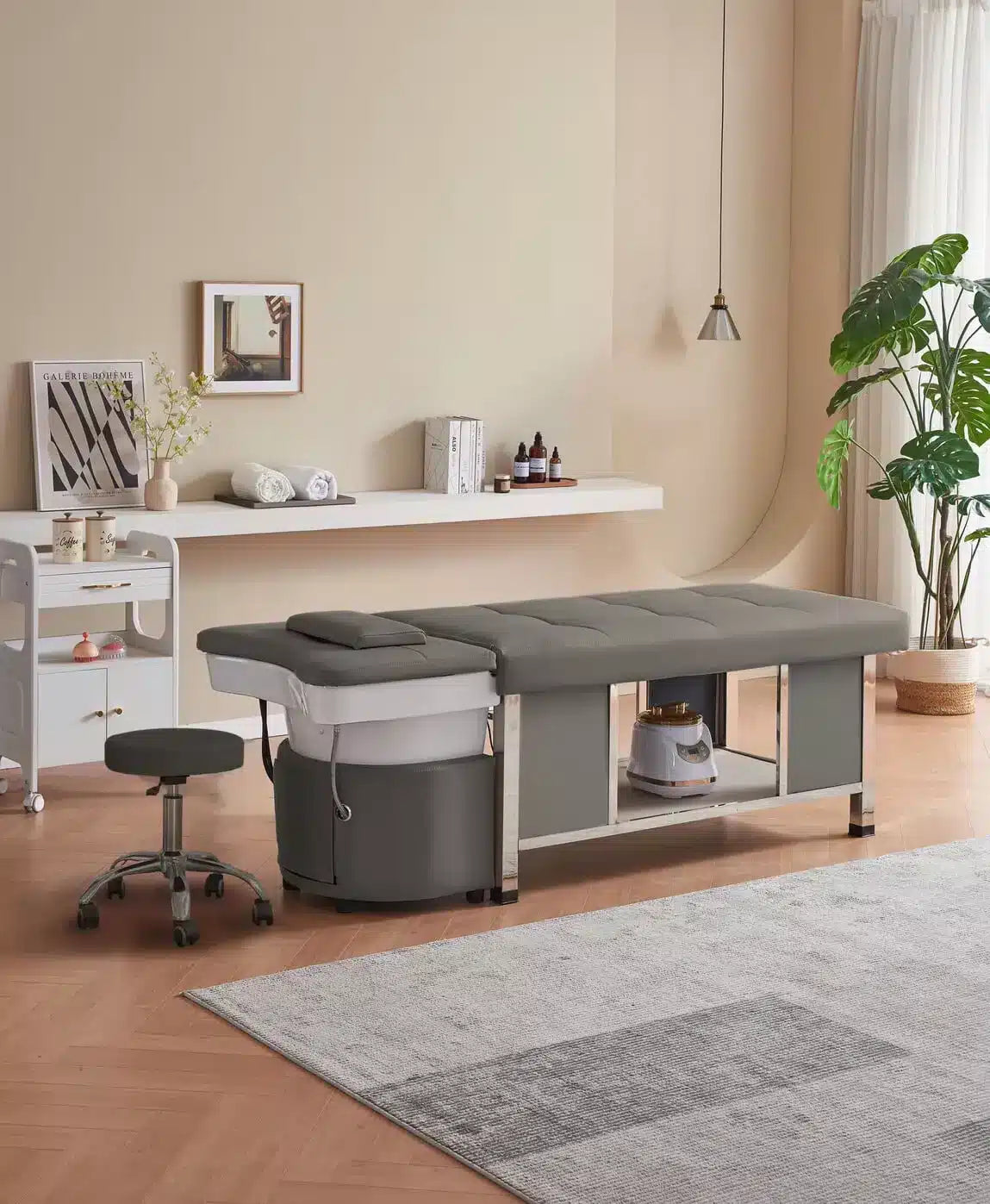 Japanese headspa bed