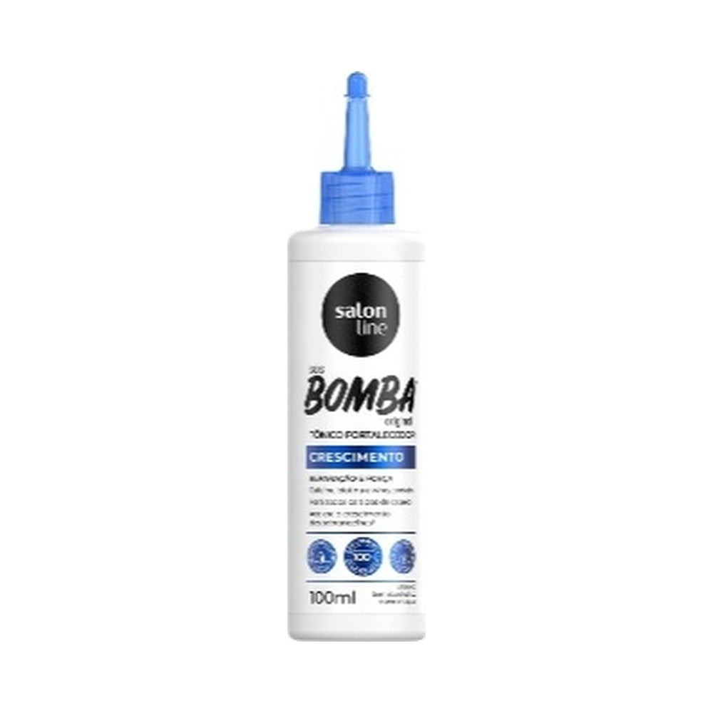 Salonline Curly Hair Product - BOMBA TONICO FORT CRESCIMENTO 100ML