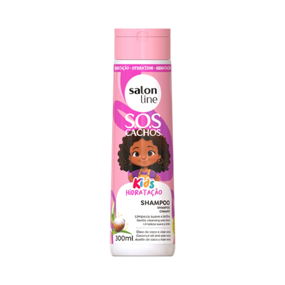 Salonline Curly Hair Product - SHAMPOO KIDS HIDRATAÇÃO SOS CACHOS 300ML EXP