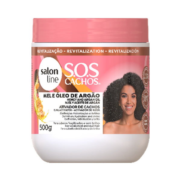 Salonline Curly Hair Product - SOS ATIVADOR MEL CACHOS INTENSOS 500GR