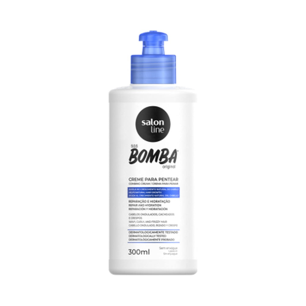 Salonline Curly Hair Product - SOS BOMBA COMBING CREAM  ORIGINAL 300ML